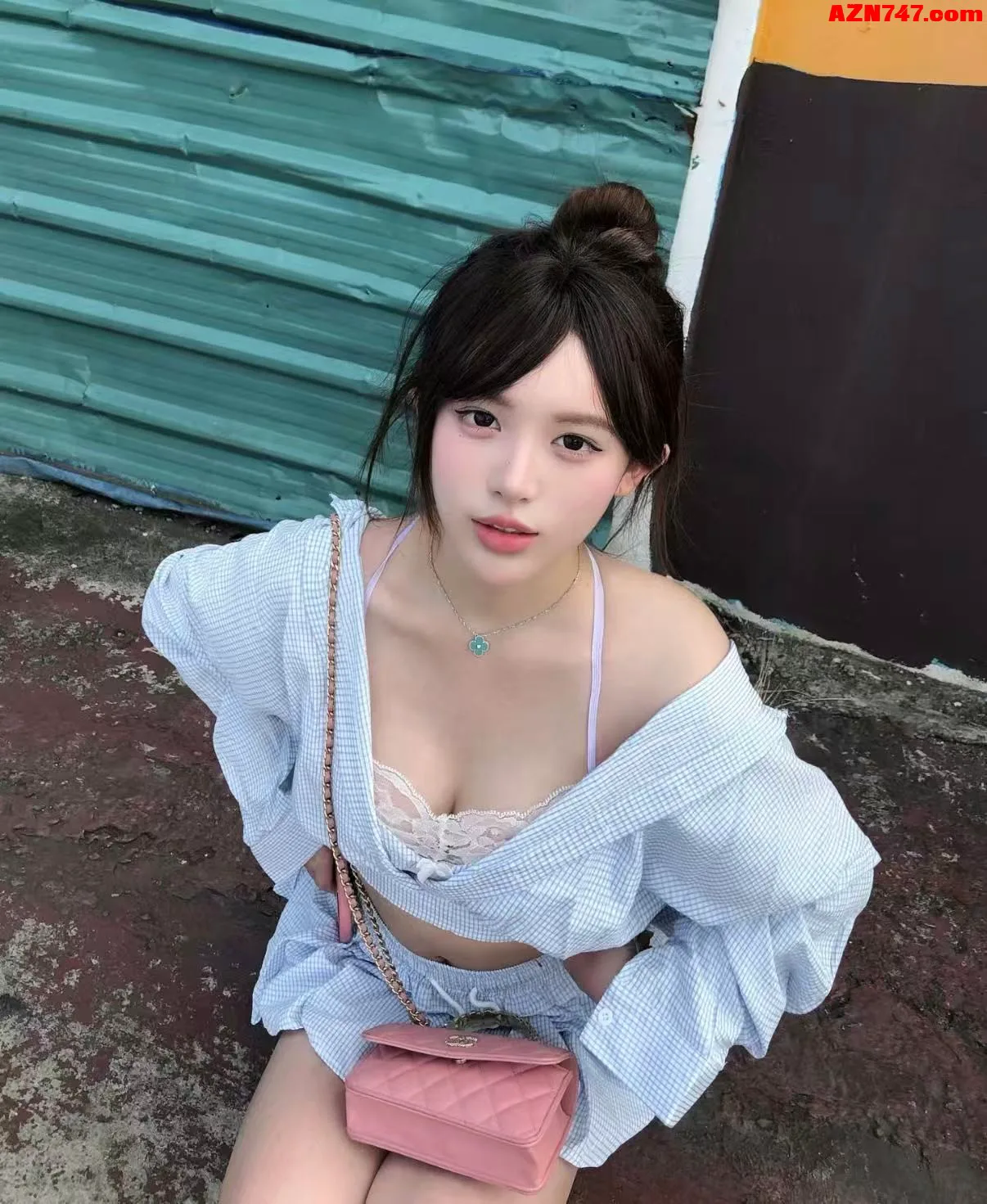 原装美女Tina 天然零整容 美少女战士同款仙女腿 01